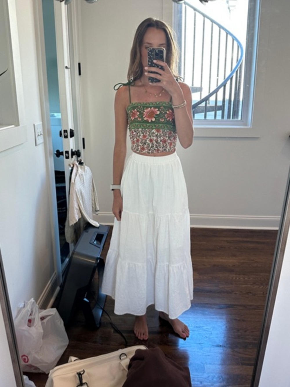 Farm Rio Tie Tank Top - Picture 8 of 11